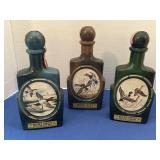 Three vintage Beamï¿½s Choice Decanters