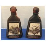 Two vintage, Beamï¿½s Choice Decanters