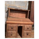 Vintage Desk Top Secretary Desk  Organizer 29
