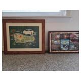 Grand Cayman and Nassau Framed Pictures.  Solid