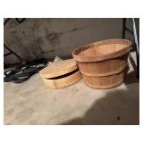 Basket with Cheese Box