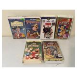 Lot of 6, NEW VHS