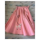 Vintage Poodle Skirt approx size 10