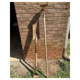 Long Shovel and Hoe