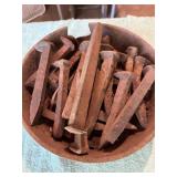 Vintage Lot of Railroad Spikes