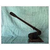Antique Cast Porter Bench Cutter