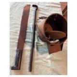Machete Hook and Some kind of stove maybe for