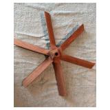 Vintage Oak Fan