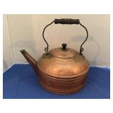 Vintage Revere copper tea kettle