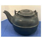 Antique/vintage? Cast iron tea kettle