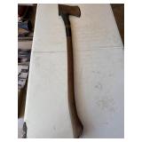 Antique Homestesd Ax Handle not in good shape