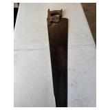 Vintage Wood Hand Saw