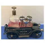 Vintage mid 20th century novelty musical liquor
