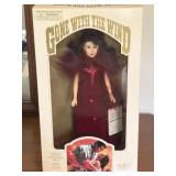 Gone With The Wind Scarlett Burgandy Doll by