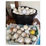 Golf Balls in Basket and Others