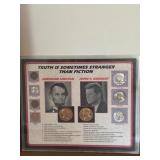 Abraham Lincoln John F Kennedy Coins