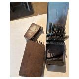 Vintage Drill Bits in two Containers