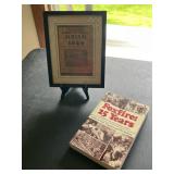 Foxfire: 25 years & framed 1924 farmers almanac