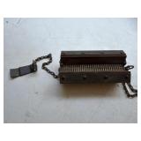 Antique Cooper Belt Lacing Tool for Leather