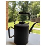 Vintage Eagle Oiler Can  with wood handle
