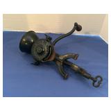 Antique/ vintage? Cast iron, hand-crank mill
