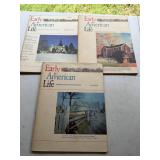 Vintage 3 Early American Life Books