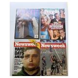 9 11 Time People Newsweek 4 Magazines