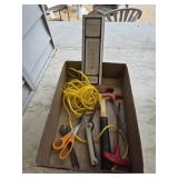 Man Lot.  Vintage Thermometer, Hammer, etc.