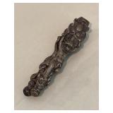 Vintage Brass Nutcracker. Very ornate and heavy.