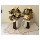 Floral Decro with 2 placemats