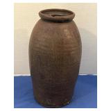 Antique, Catawba Valley Pottery, brown glazed