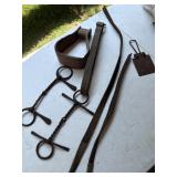 Antique Snaffle Bits with Stirrup