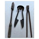 Antique Blacksmith Tools with Sodering Tool