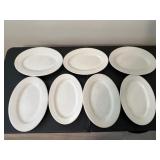 Set of seven vintage Buffalo China
