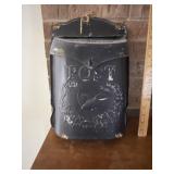Old Vintage Style metal French shabby POST Mail