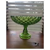 Beautiful Vintage Westmoreland Sawtooth Compote