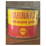 Vintage Advertising Farina Ax Shell Grease Can