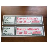 Vintage advertising Davey Allison Krispy Kreme