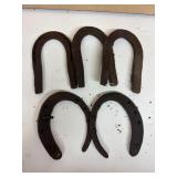 Antique lot of Horseshoes