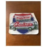 Krispy Kreme Doughnuts Crusier sticker back patch
