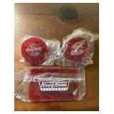 Advertising Krispy Kreme clips sewing kit lot