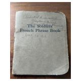 World War 1 The Soldiers' French Phrase Book,