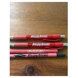 Vintage advertising Krispy Kreme pencil and pens
