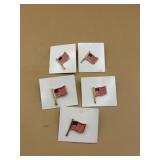 Vintage American Flag pin lot