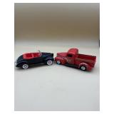 Vintage lot built model car and truck