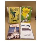 Vintage lot of spiral bound cookbooks