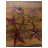 Metal decorative stars decor 5ï¿½ and 6ï¿½