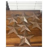 Metal star decor lot 7ï¿½