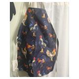 Vintage Rooster chicken apron