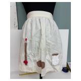 Vintage Moravian themed apron